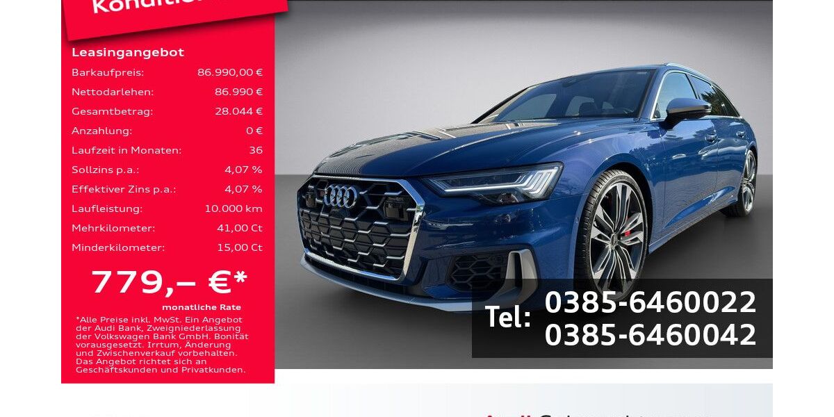 Audi S6 7.000 km 79.990 &euro; Schwerin 19061