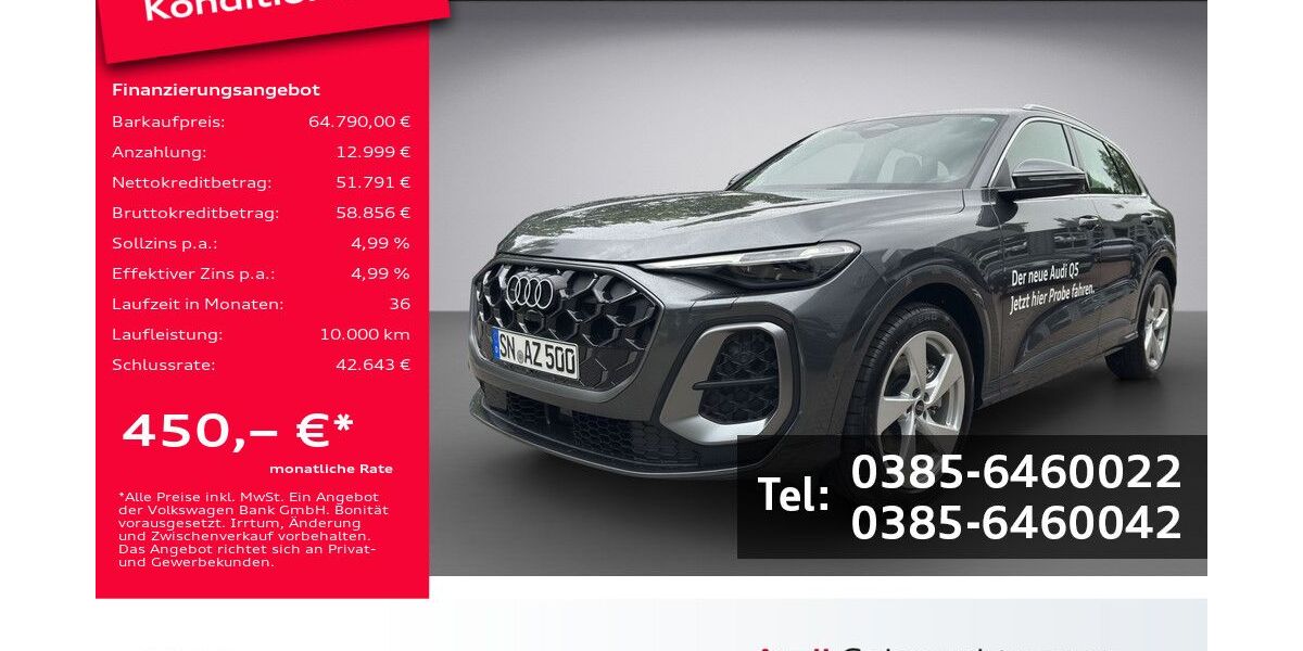 Audi Q5 18.000 km 64.790 &euro; Schwerin 19061
