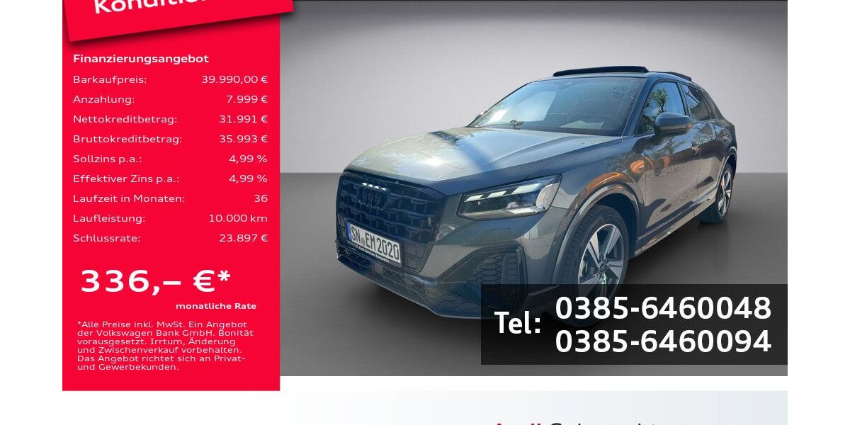 Audi Q2 2.500 km 39.990 &euro; Schwerin 19061