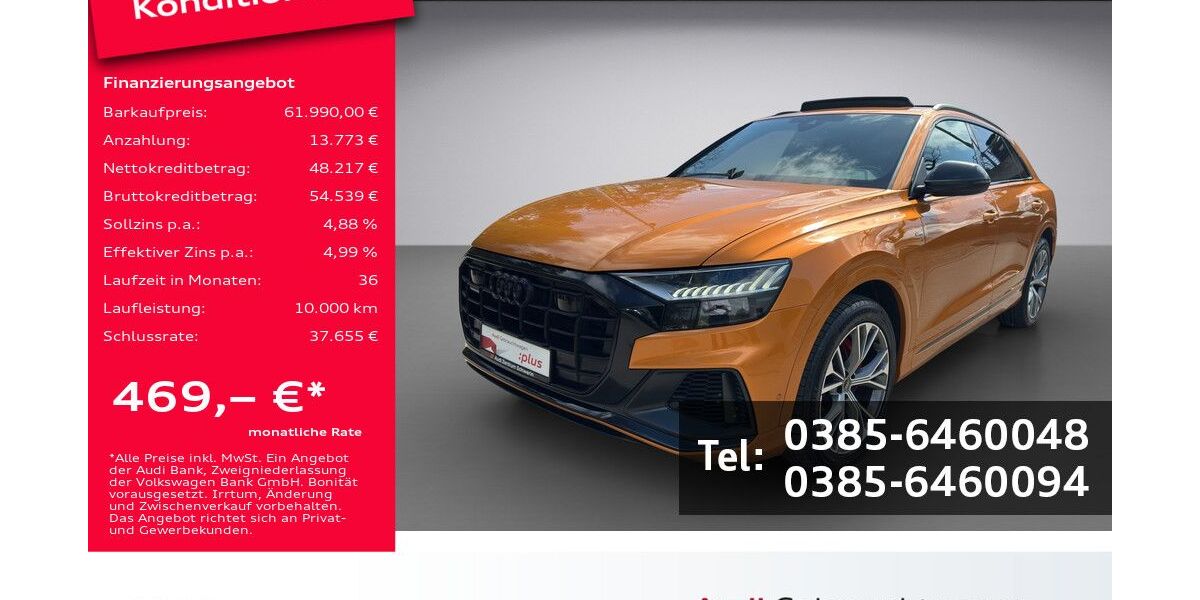 Audi Q8 77.600 km 61.990 &euro; Schwerin 19061