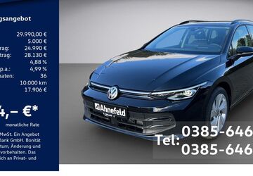 VW Golf 9.500 km 29.990 &euro; Schwerin 19061