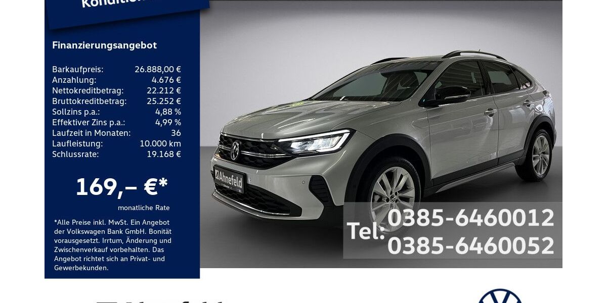 VW Taigo 10.400 km 26.888 &euro; Schwerin 19061