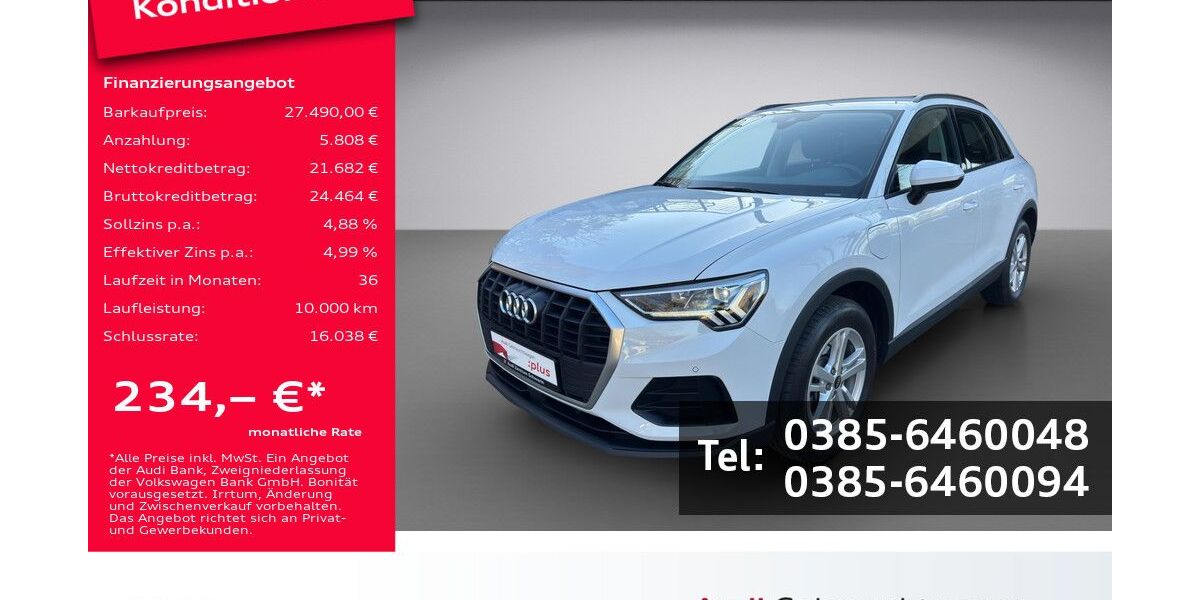 Audi Q3 67.300 km 27.490 &euro; Schwerin 19061