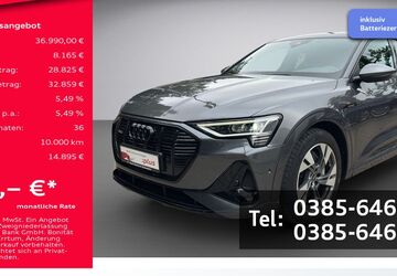 Audi e-tron 50.700 km 36.990 &euro; Schwerin 19061